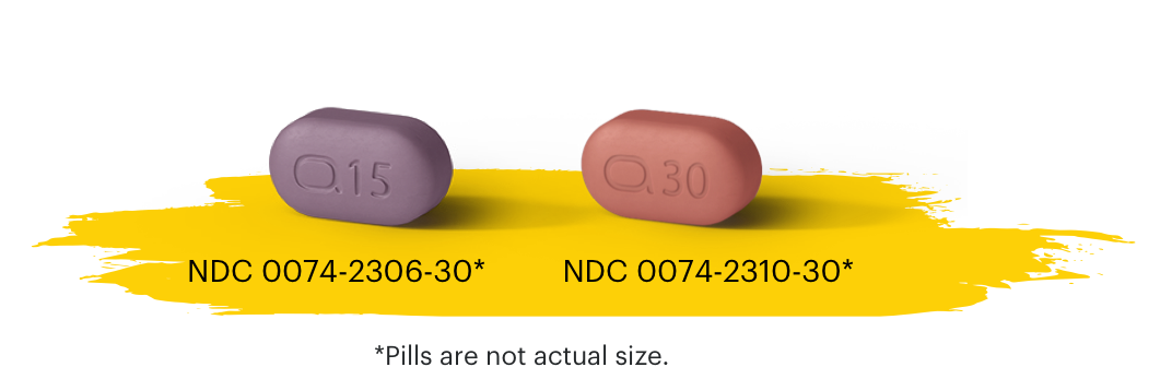 RINVOQ® (upadacitinib) pills.