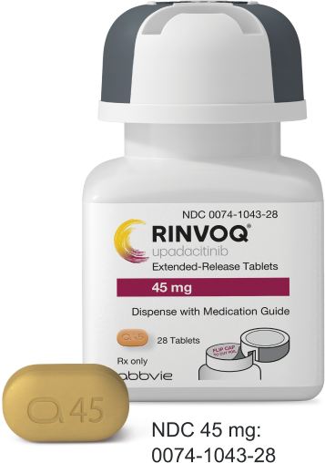 RINVOQ 45mg bottle