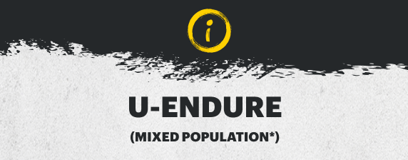 U-ENDURE (mixed population - see footnote)
