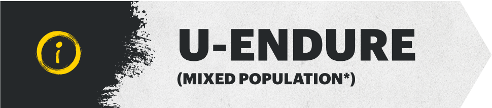 U-ENDURE (mixed population*)