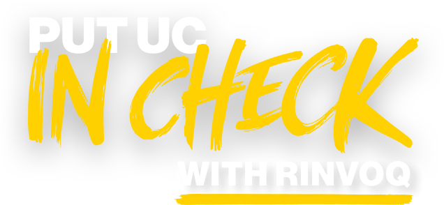 Put ulcerative colitis in check with RINVOQ