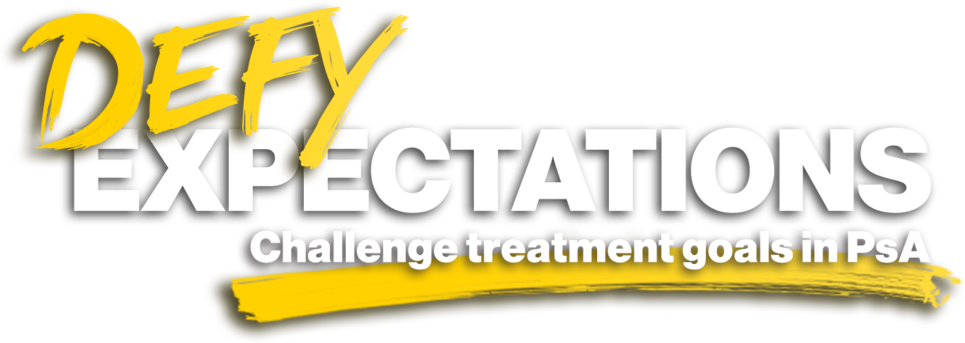 Defy Expectations - Challenge treatment goals in PsA