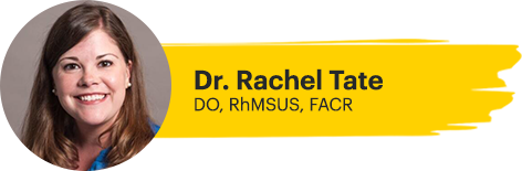 Image of Dr. Rachel Tate, DO, RhMSUS, FACR
