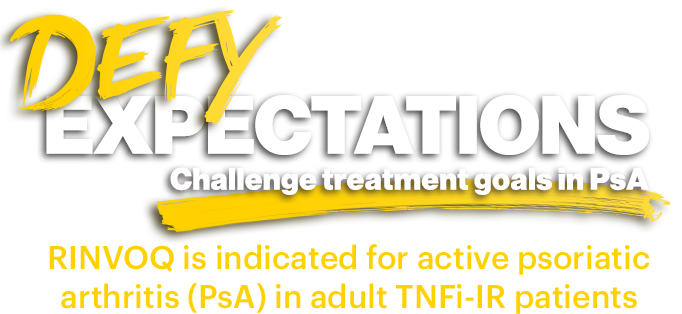 Defy Expectations - Challenge treatment goals in PsA