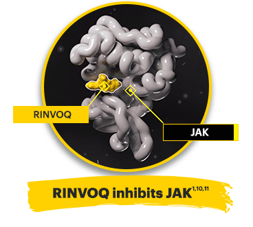 RINVOQ is a JAK inhibitor