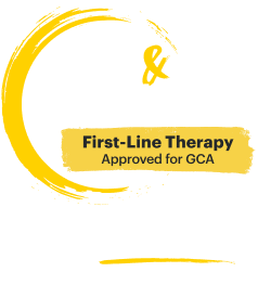 1st & Only Oral Steroid-Sparing Therapy Approved for GCA.