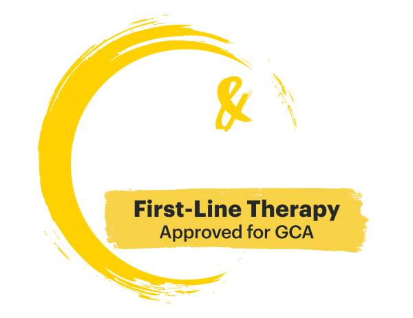 1st & Only Oral Steroid-Sparing Therapy Approved for GCA.